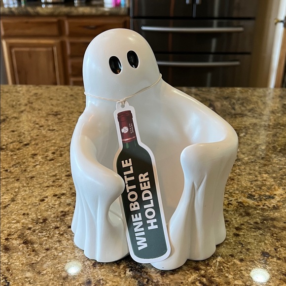 Wild Eye Designs Other - Wild Eye Designs | Ghost Wine Bottle Holder & Halloween Inspired Wine Charm Set